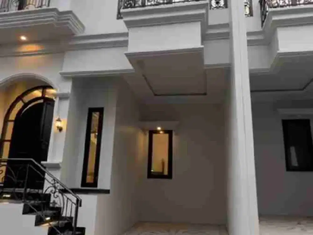 Jual Turun Harga Rumah Baru American Clasic di Gandaria Jagakarsa jaksel