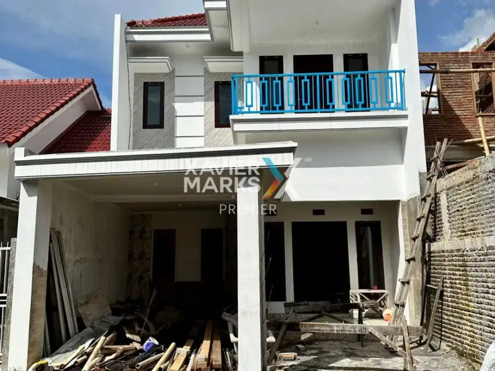 DIJUAL Rumah Minimalis 2lt Baru Gress dg Halaman Belakang Luas Lingkungan Cluster Akses Mudah Dekat Pusat Kuliner dan Kampus UB di Bantaran