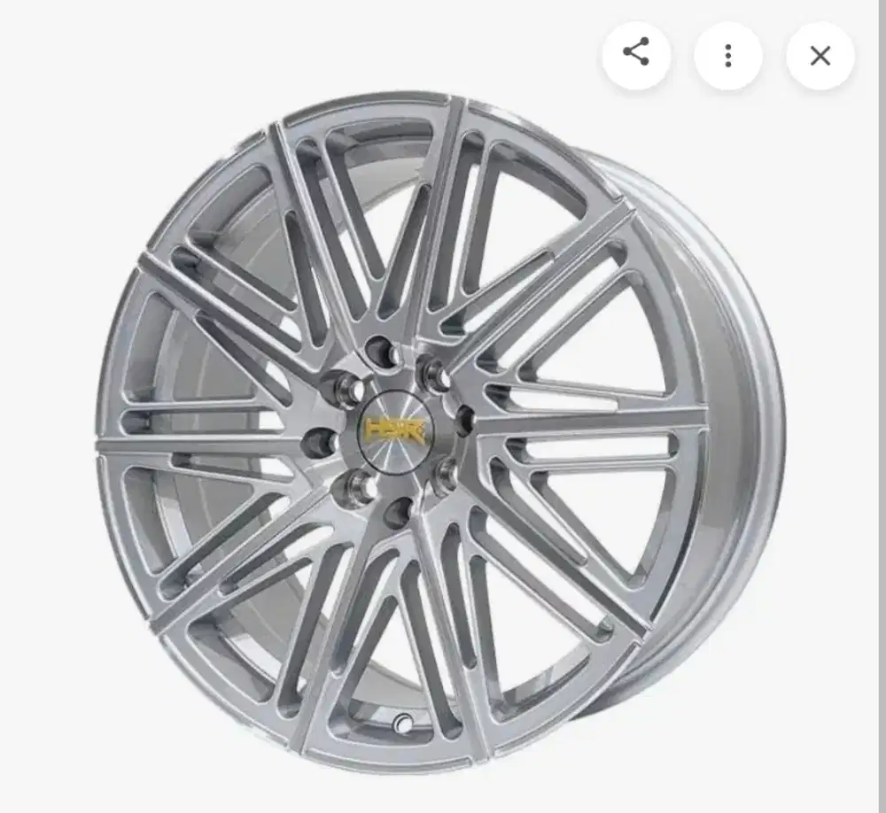 Velg HSR Balige R17 lebar 7, PCD 4x100 (baru pake 3 minggu)