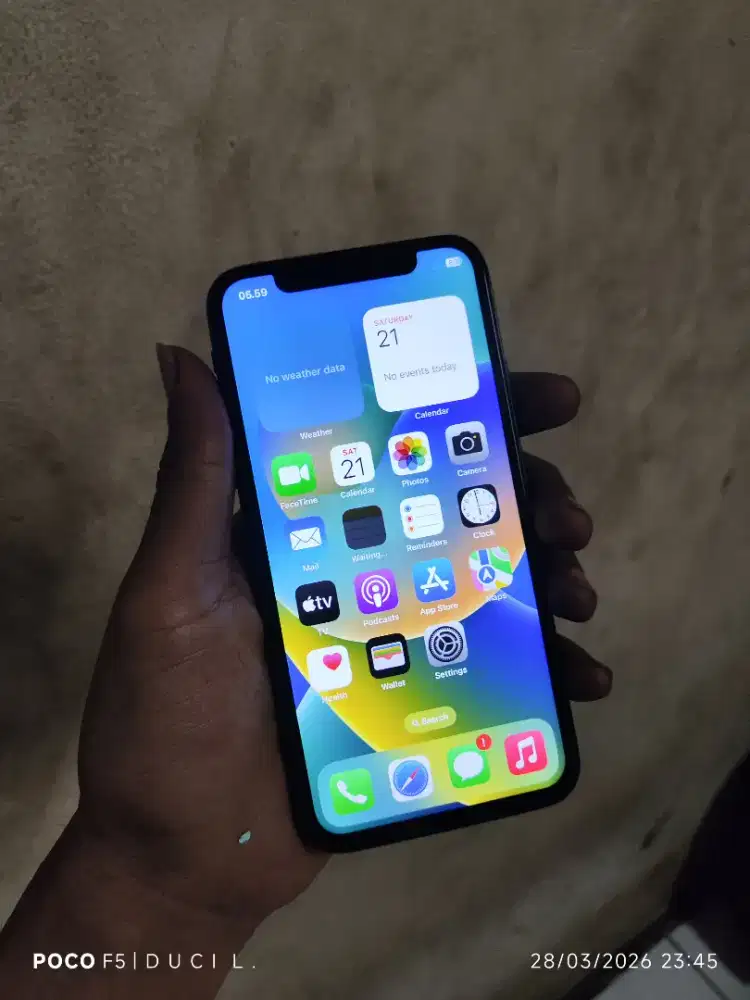 iPhone X 64gb siap pakai