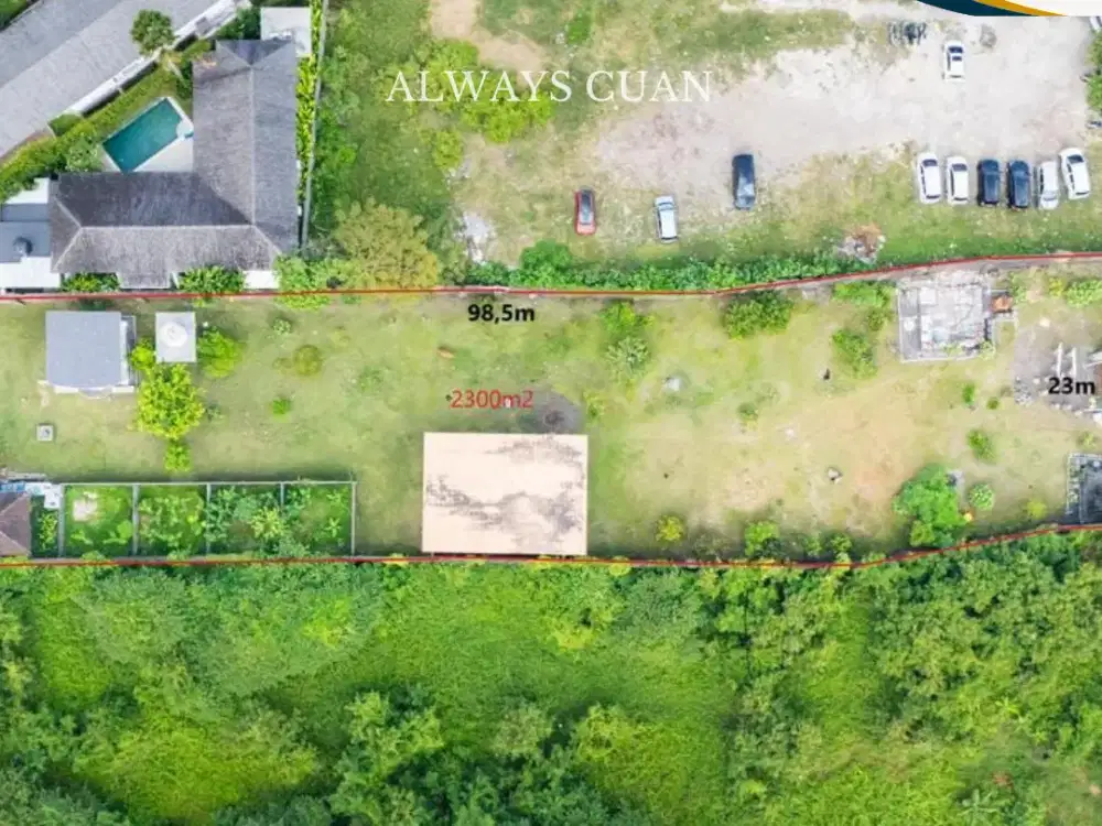 Tanah Dijual Dekat Pantai Batu Bolong