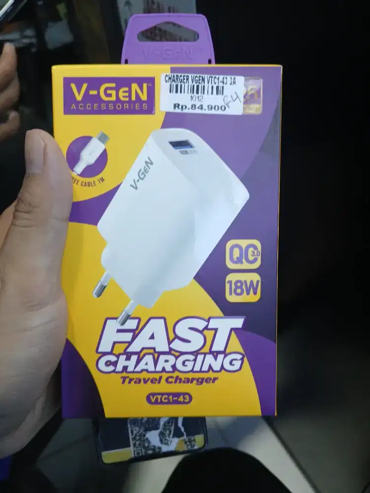 CHARGER VGEN VTC1-43 3A  |ATLANTIS DAHSYAT