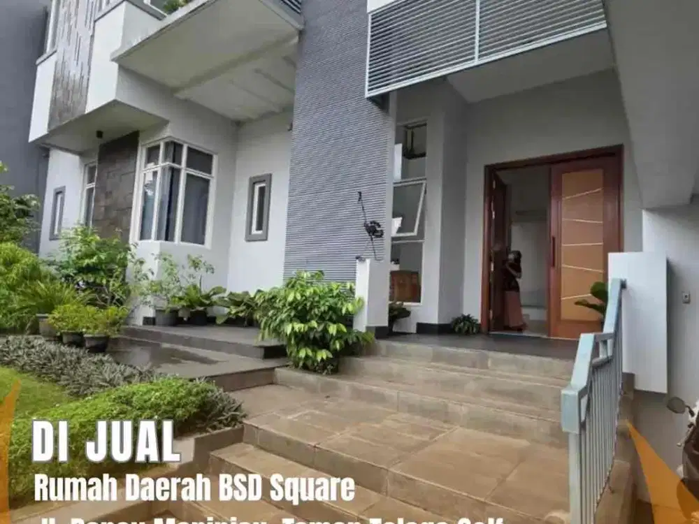 DI JUAL Rumah Daerah BSD Square  Jl. danau Maninjau, Taman Telaga Golf