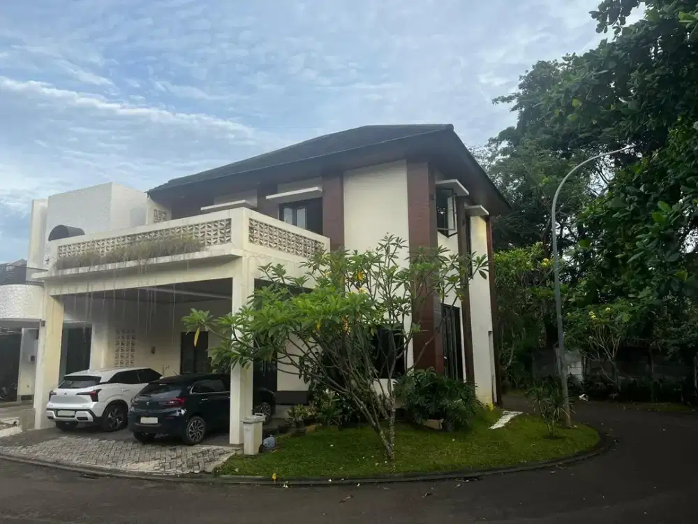 Jual Rumah Nusa Loka BSD City Neo Catalonia Hoek 3KT SHM Full Furnished