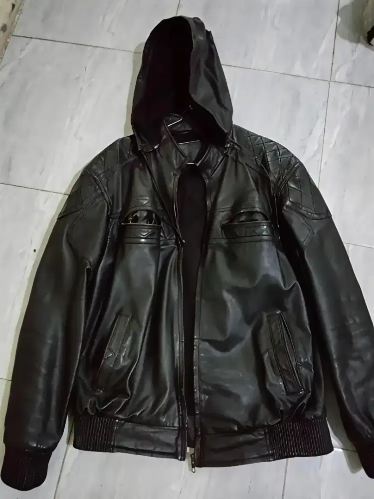 Jaket kulit domba ukuran L (60-70)kg