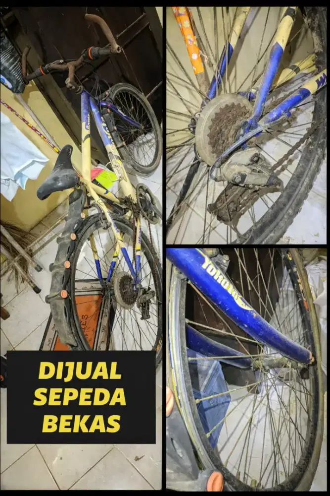 Dijual Sepeda Bekas Merek Yokota