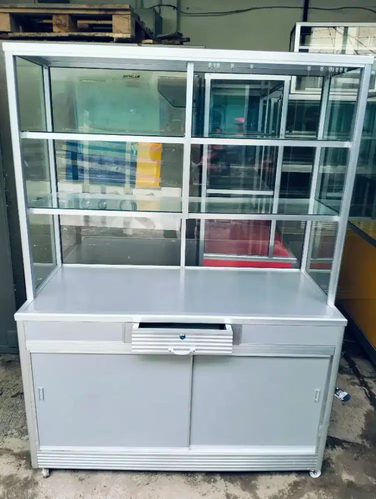 Etalase warung makanan P.120