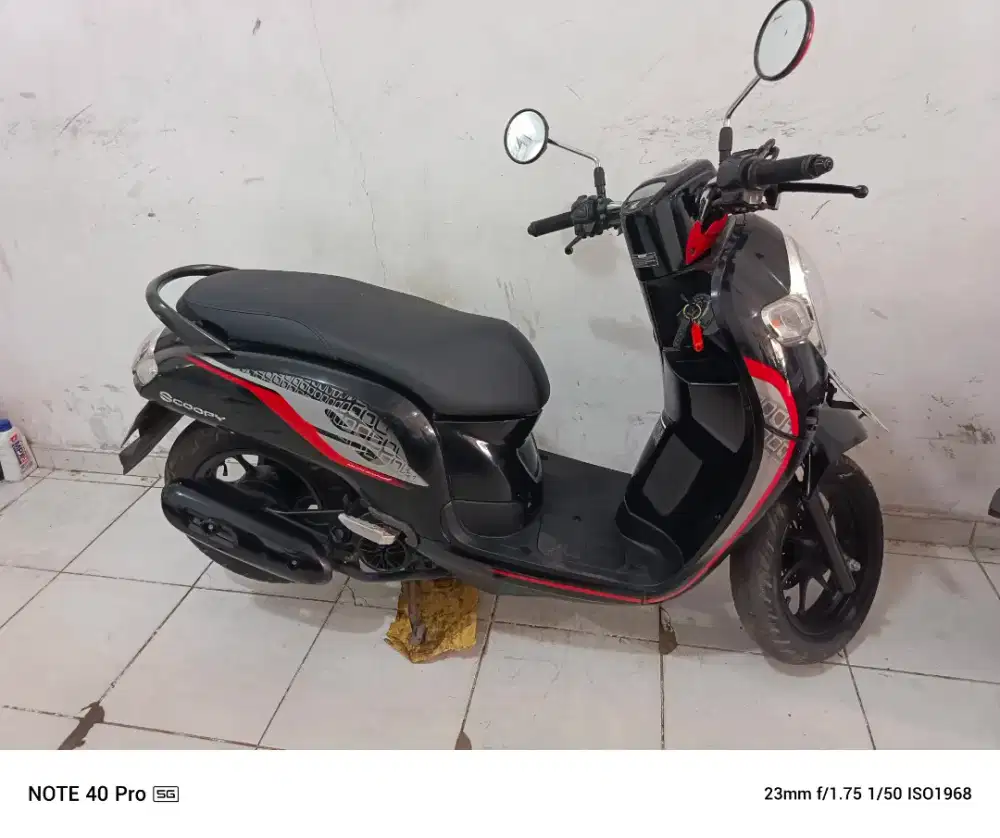 Jual beli scoopy th 2019 samping kompelik Andika hairi motor bjm