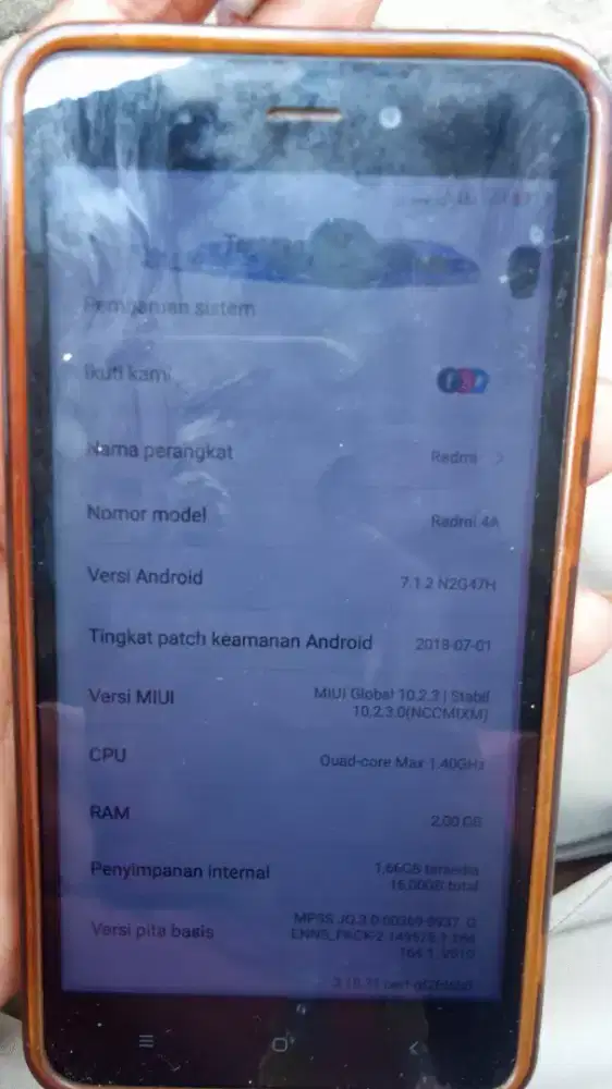 Yuk di jual hp Xiaomi redmi 4a