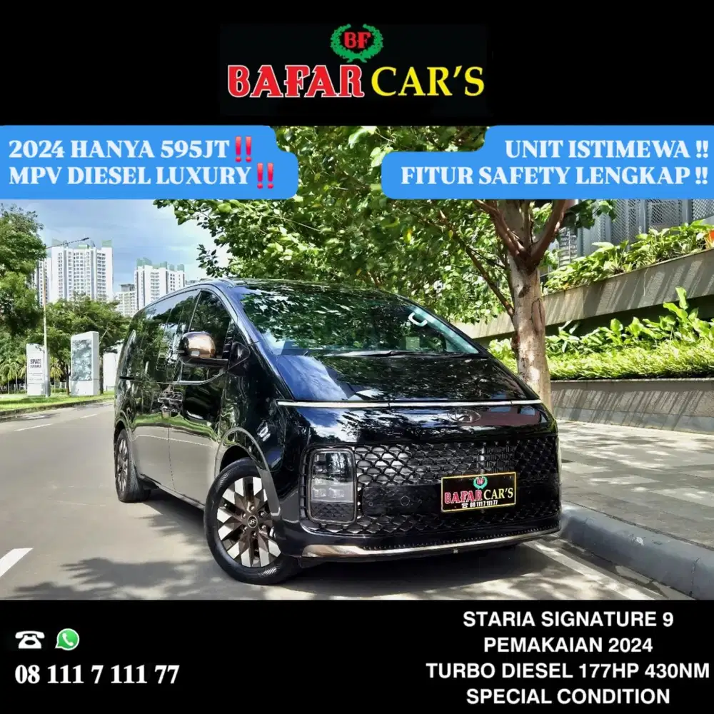 Hyundai Staria 2024 Diesel Matic