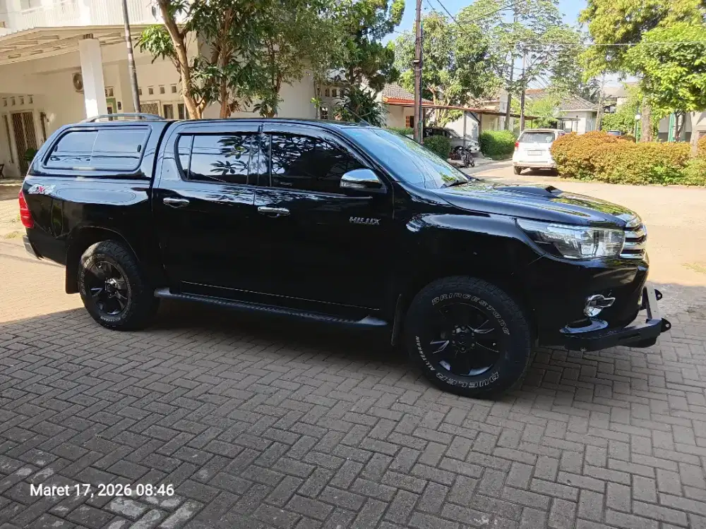 Dijual New Hilux 2.5G VNT M/T + Canopy Turbo Diesel tahun 2017