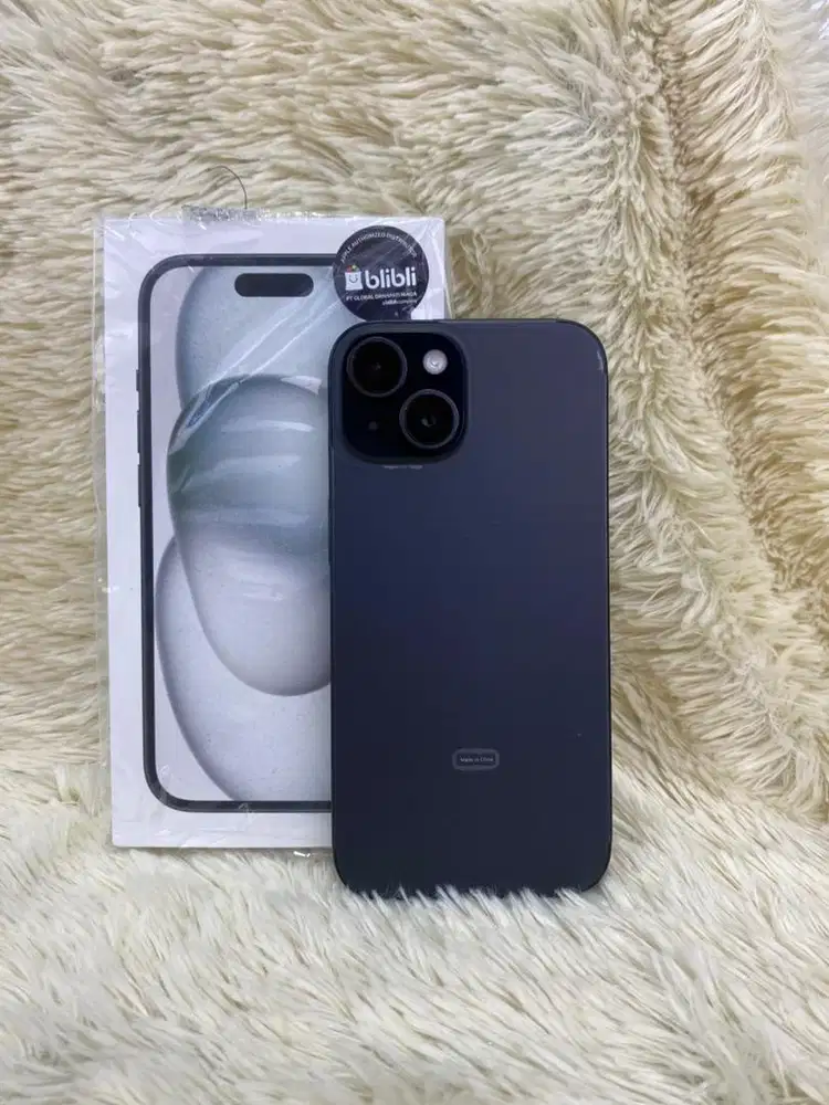 iphone 15 ram 128 Gb Black fullset ex ibox #3Gcom