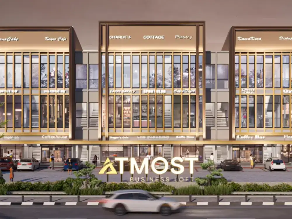 3 Lantai Atmost Business Loft Tipe B  – Modern Office - Strategis & Siap Pakai - Surabaya