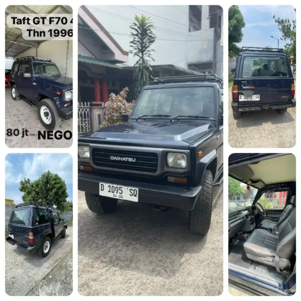 Daihatsu Taft GT f70 diesel 4x4 solar manual 1995