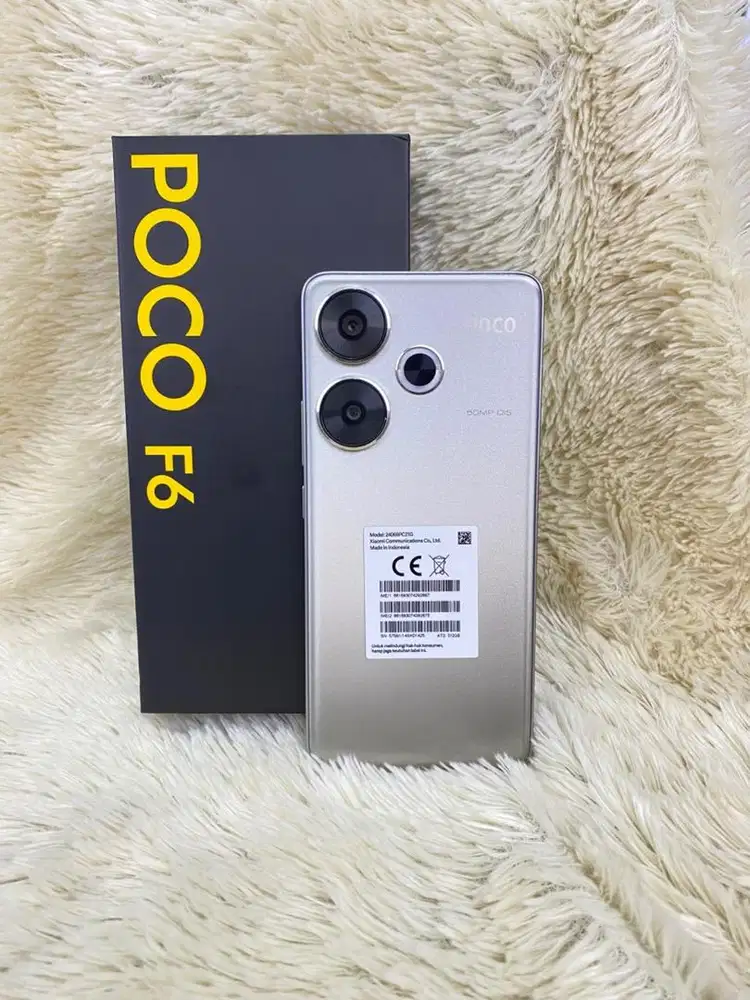 Poco F6 ram 12/512Gb silver Fullset original#3Gcom