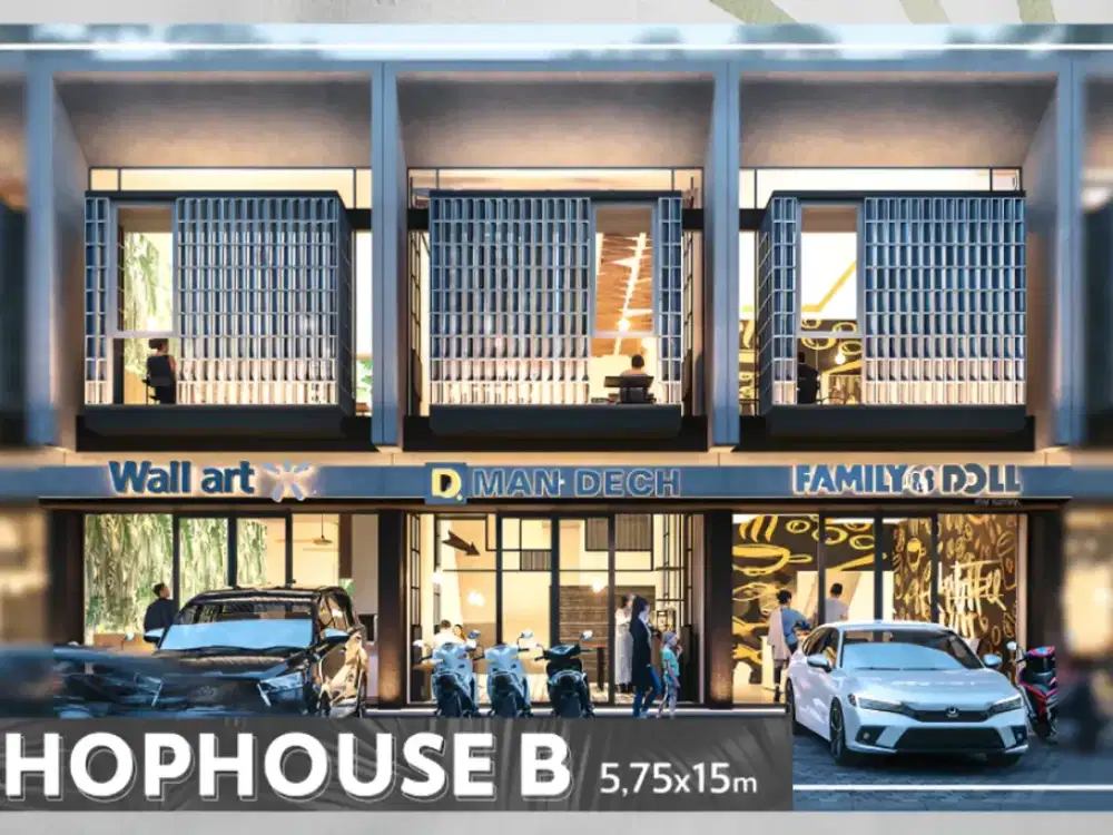 Ruko Strategis Multi Fungsi Untuk Usaha & Kantor - Shophouse B Phase 3 Central Park MERR