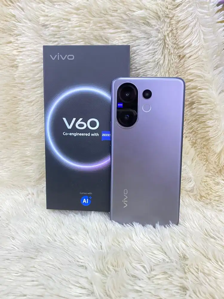 Vivo V60 Zeiss ram 12/256 Gb Black Garansi Desember2026#3Gcom