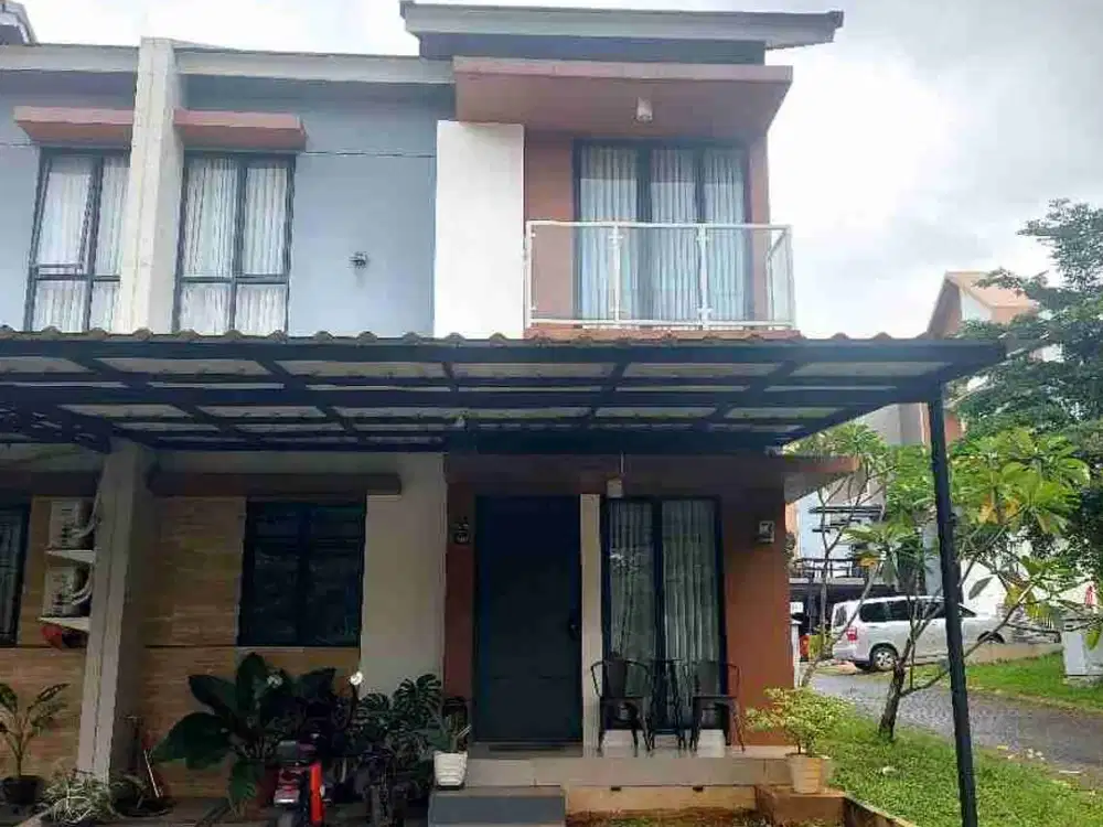 DIJUAL RUMAH HOEK DI SERPONG LAGOON TANGERANG SELATAN