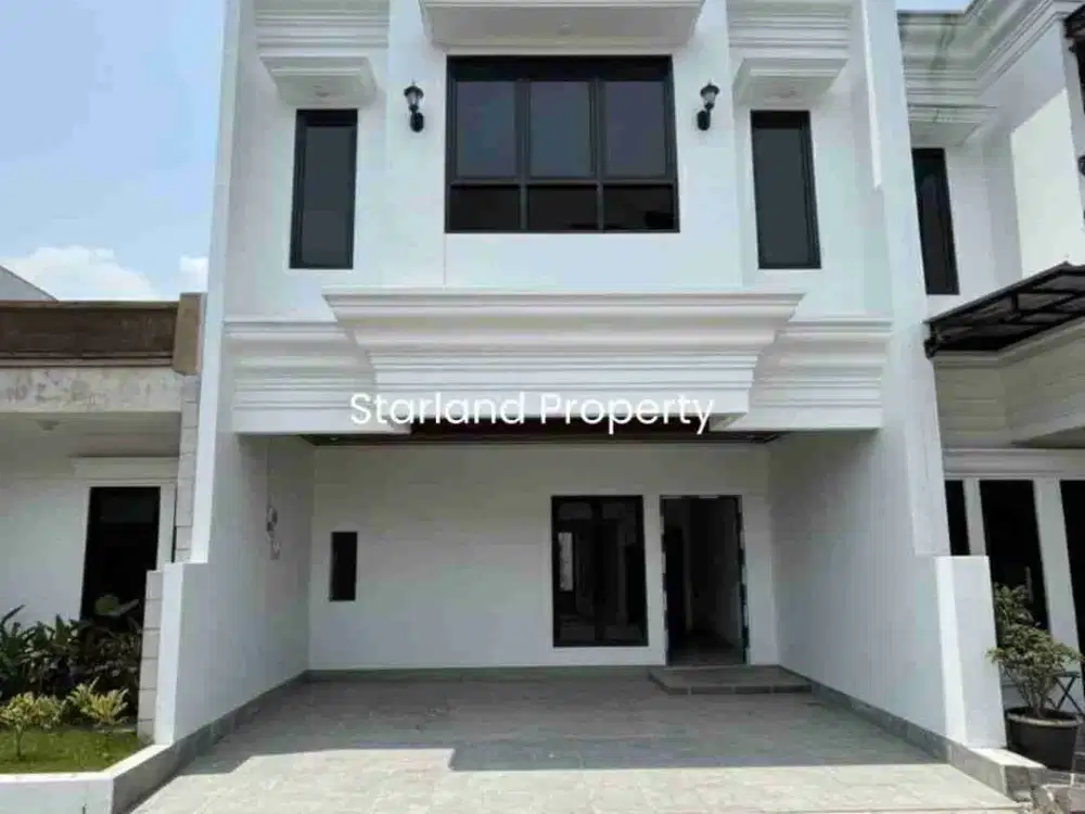 Rumah 2 lantai klasik modern lokasi strategis diarea Bintaro
