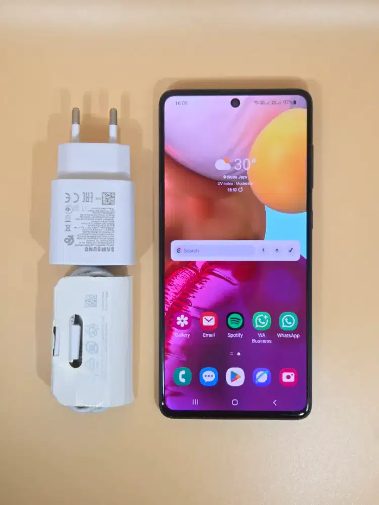 Samsung A71 8/128 (SEIN) Resmi | Unit Only | Baca Deskripsi Iklan