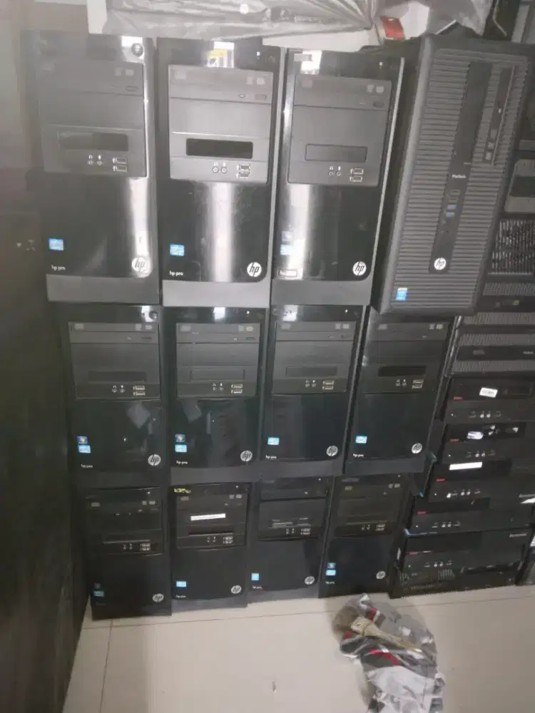 Cpu builup import like new segel ORI hp tower standar spek Lkp murah