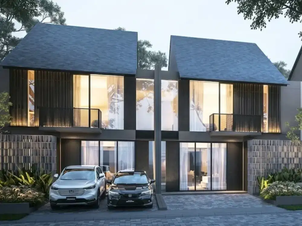 Rumah 2 Lantai Luas-  Lingkungan Asri & Tertata - Central Park Juanda Sidoarjo - Tipe The Prime