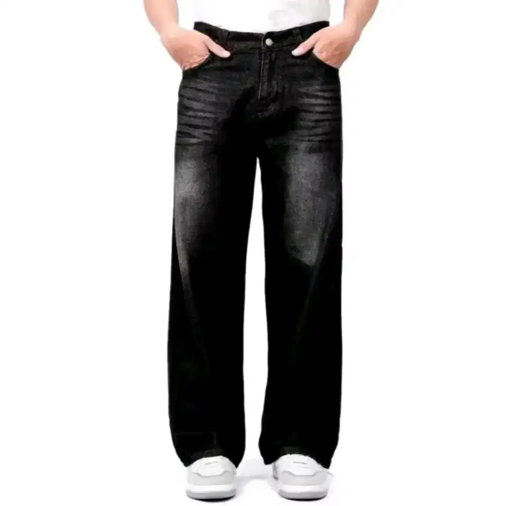 Celana baggy jeans