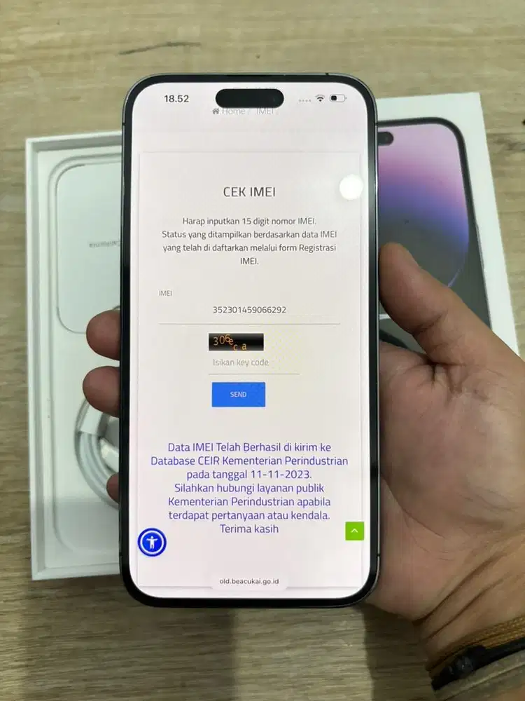 IPHONE 14 PROMAX 256GB BEACUKAI