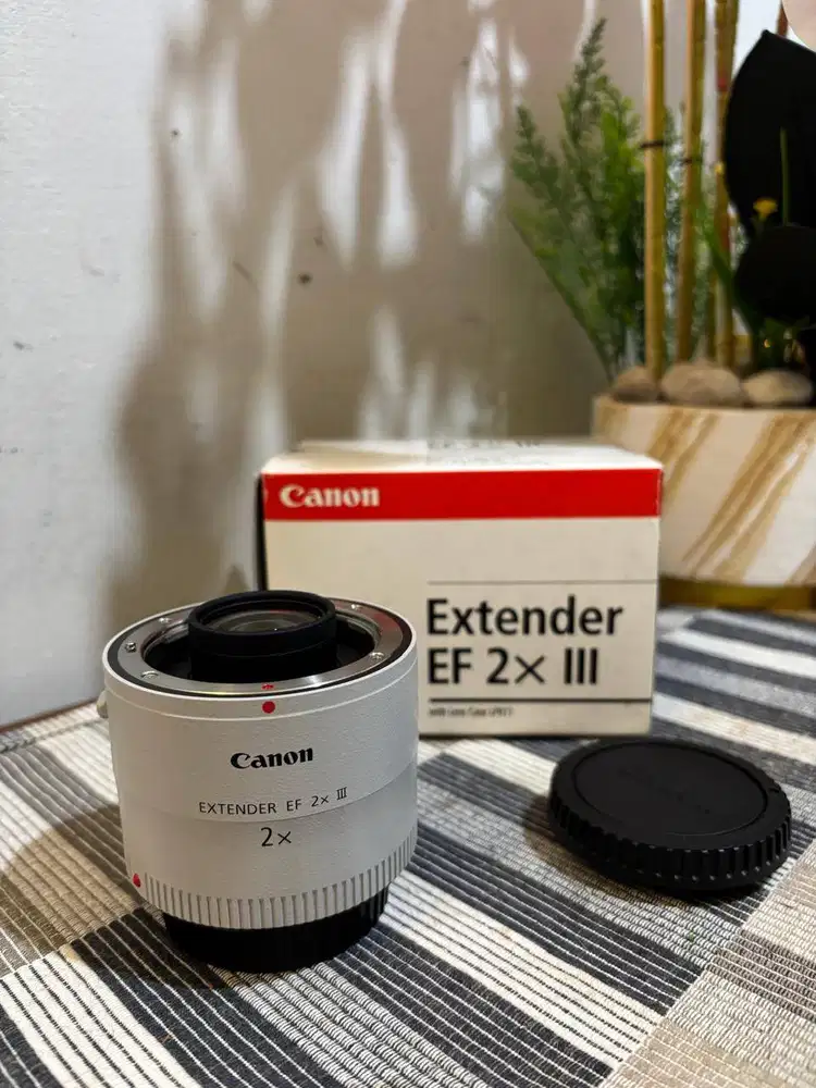 Canon EF 2x III Extender Normal Mulus | Fullset Murah