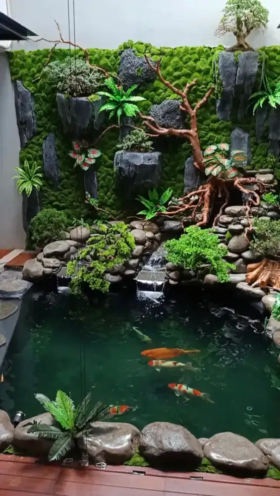 Bandung koi pond