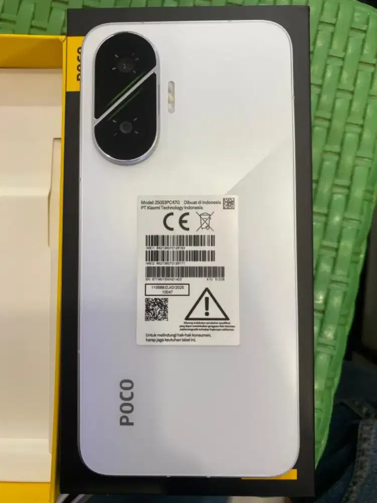 poco F7 512 mulus banar pakaian 1 bulan