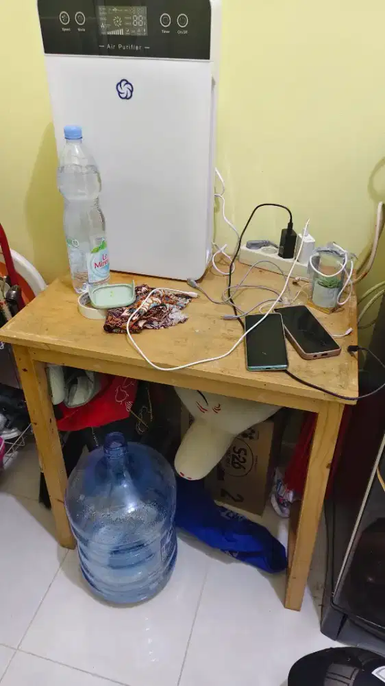 Meja kayu kuat bagus