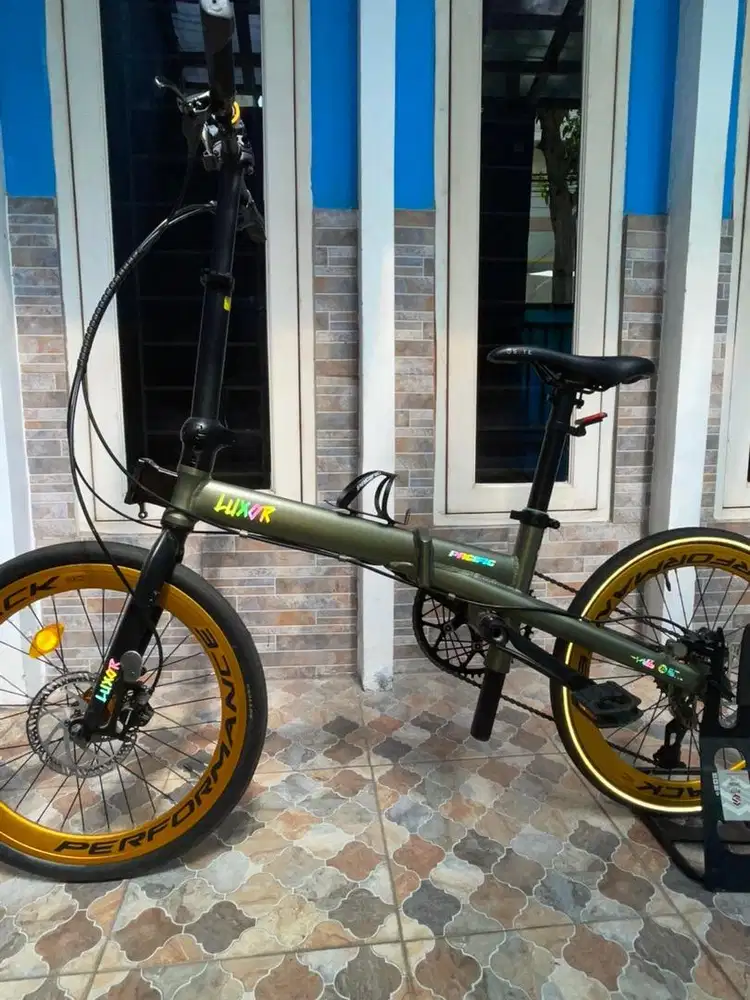 Folding bike Pacific Luxor 22 Golden Olive