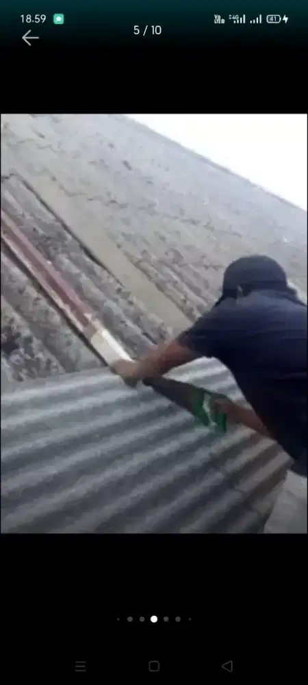 Atap bajarigan terpasang dll bergaransi