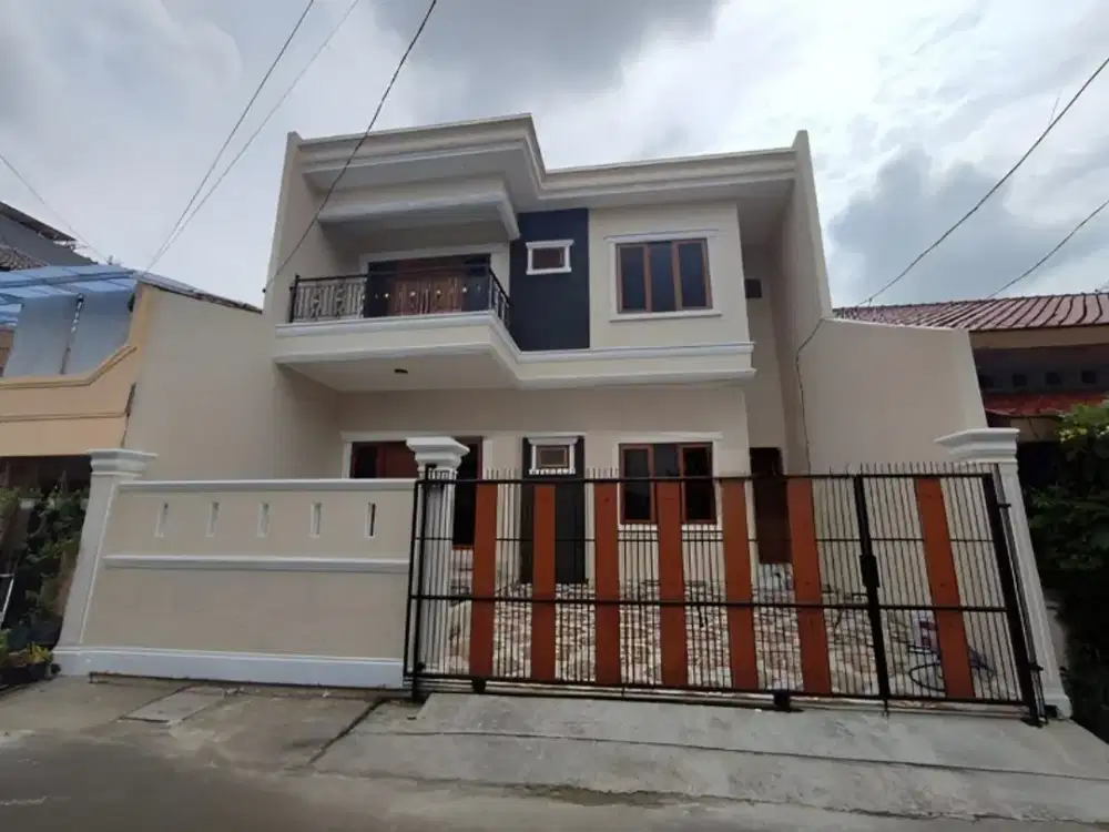 Rumah Baru Dalam Komplek Bebas Banjir Rawamangun Jakarta Timur