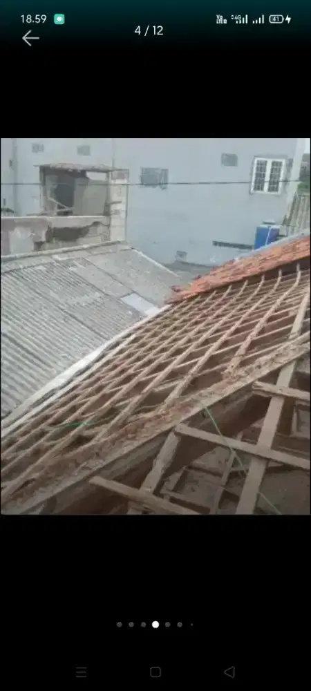 Atap bocor kanopi atap bajarigan terpasang dll bergaransi