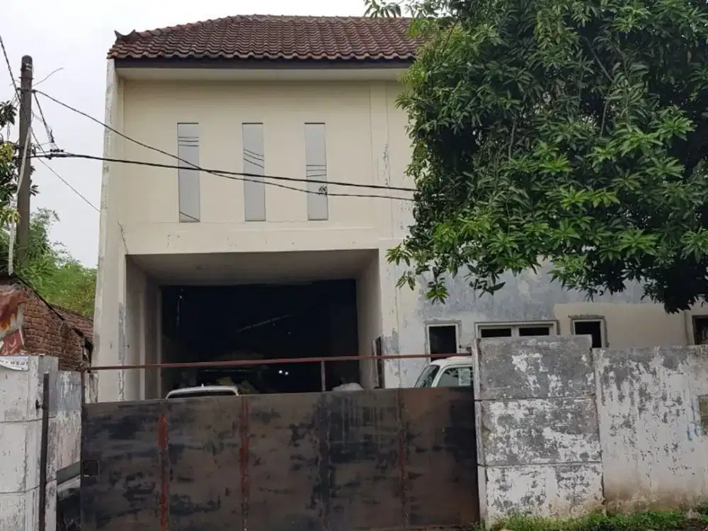 Gudang Termurah only 3.45jt/m >>> Gudang Driyorejo (Jalan Gadung) Siap Pakai + Kantor 2 lantai