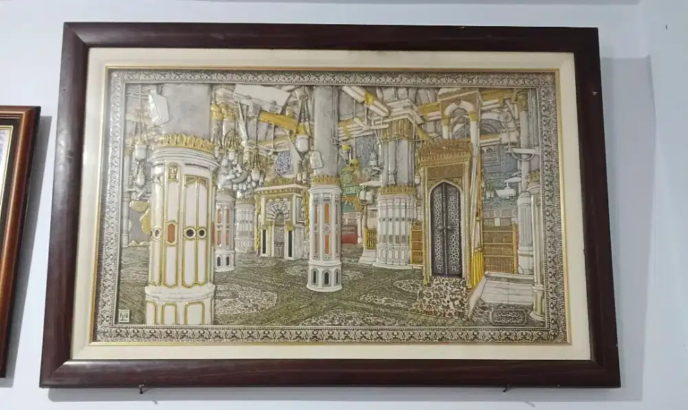 Jual kaligrafi Raudhah