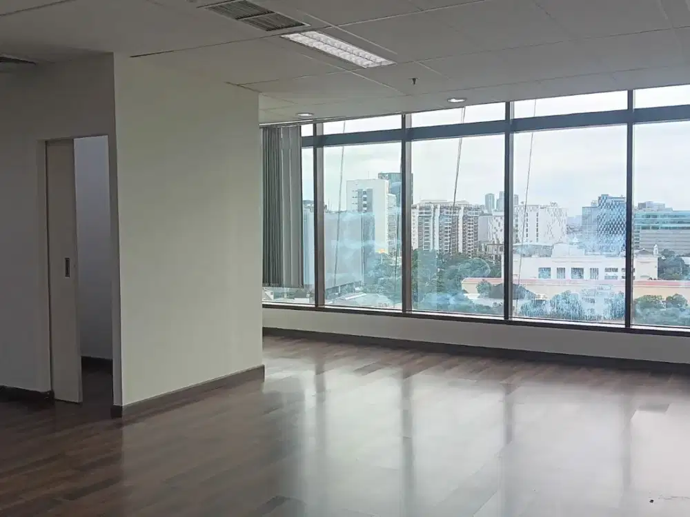 Sewa Kantor Sdh Ada Partisi 129 m2 di Menara Anugrah Mega Kuningan