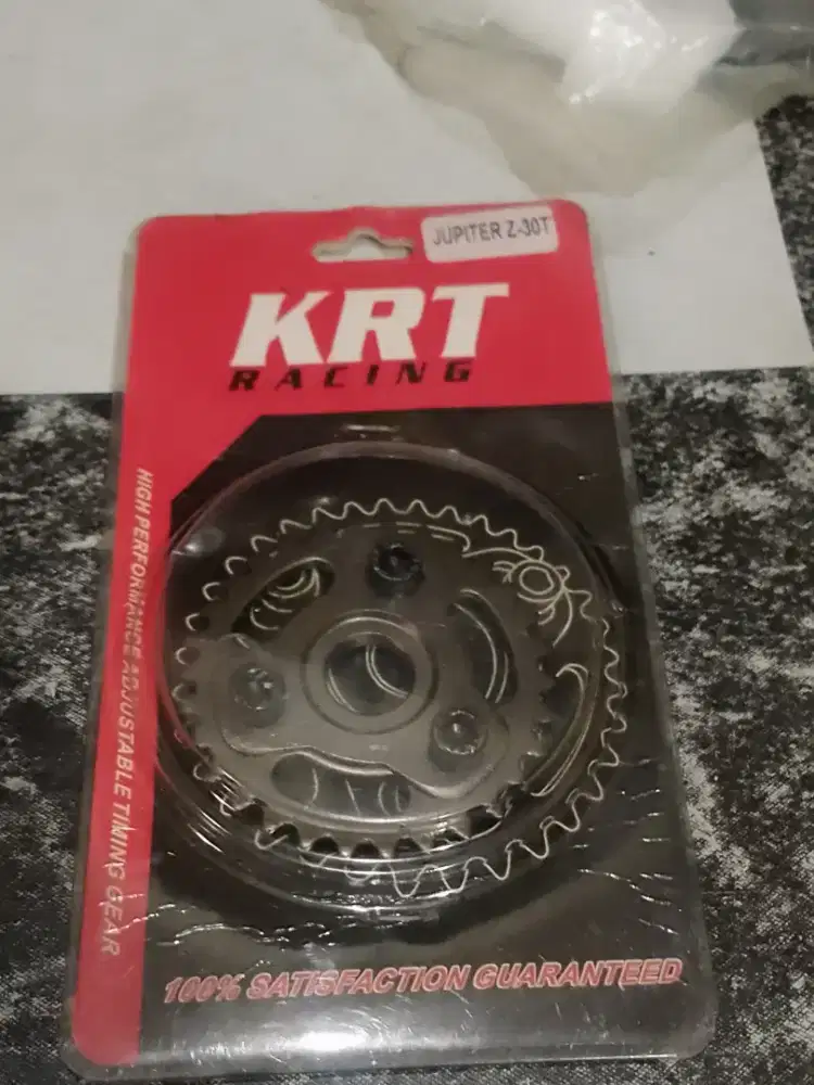 Gear sentrik/ gear timing Jupiter z old, vega R new