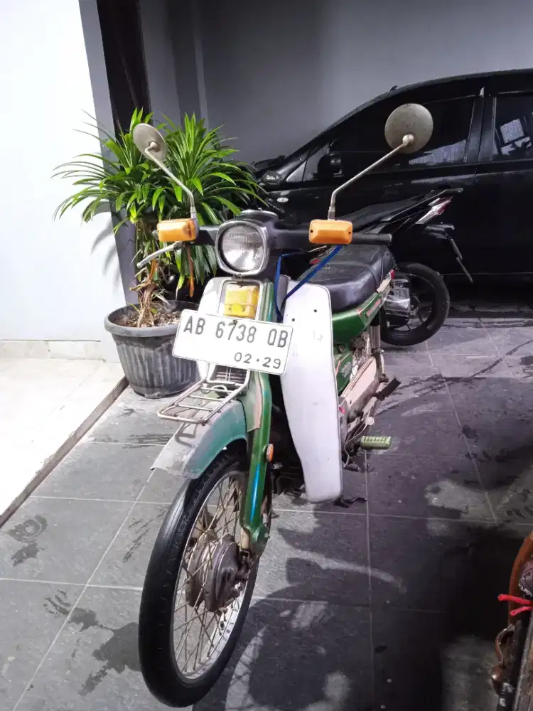 Yamaha v75 th 76 asli warna hijau pajak hidup