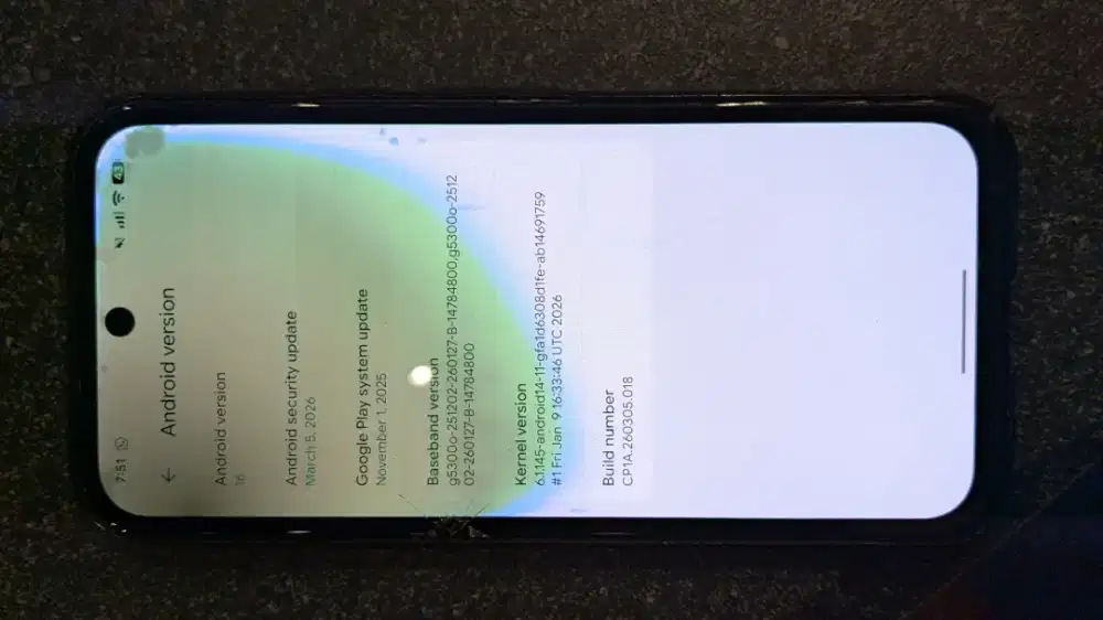 Google pixel 8a mines