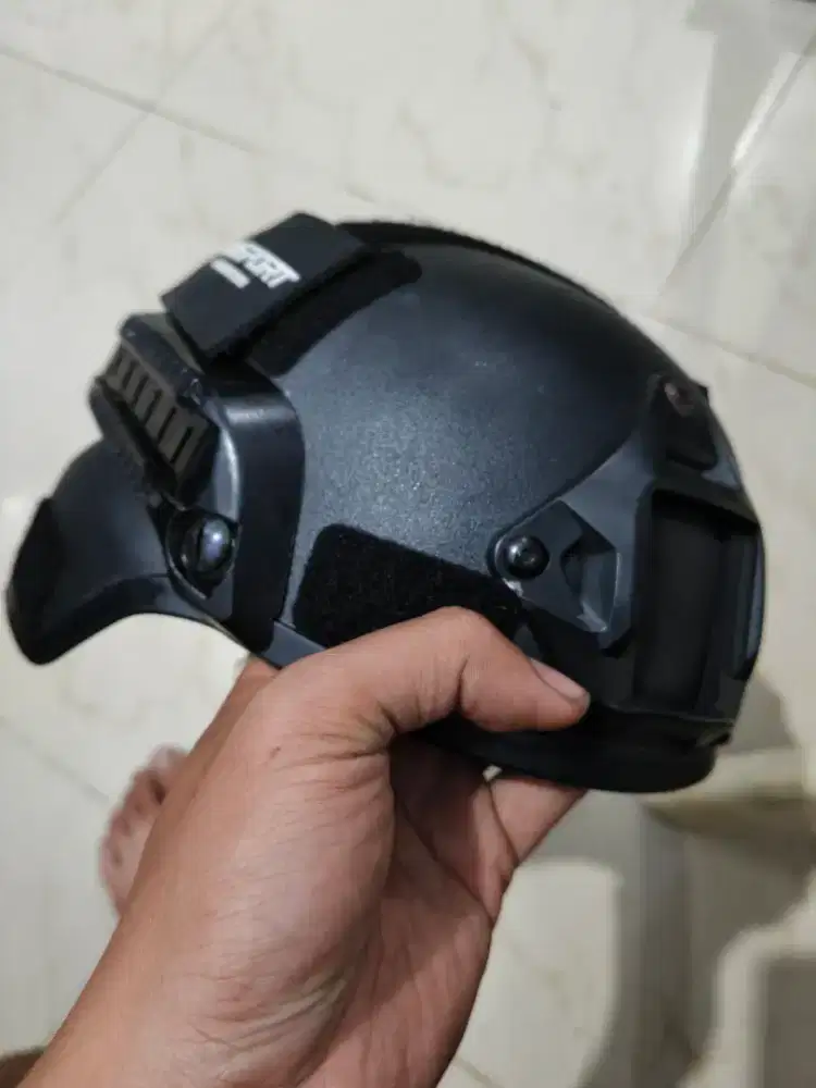 Topi helm hitam helm koleksi taffaport mich2000