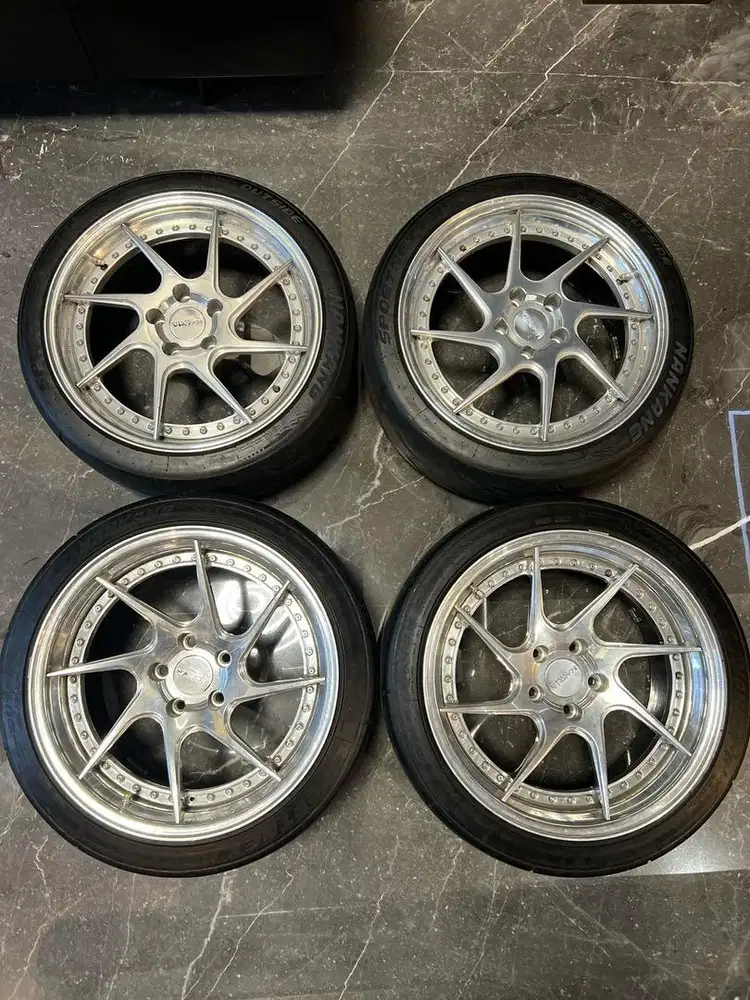 Karma forged r19 dan Ban nankang ar-1 245/35/19  & 265/35/19