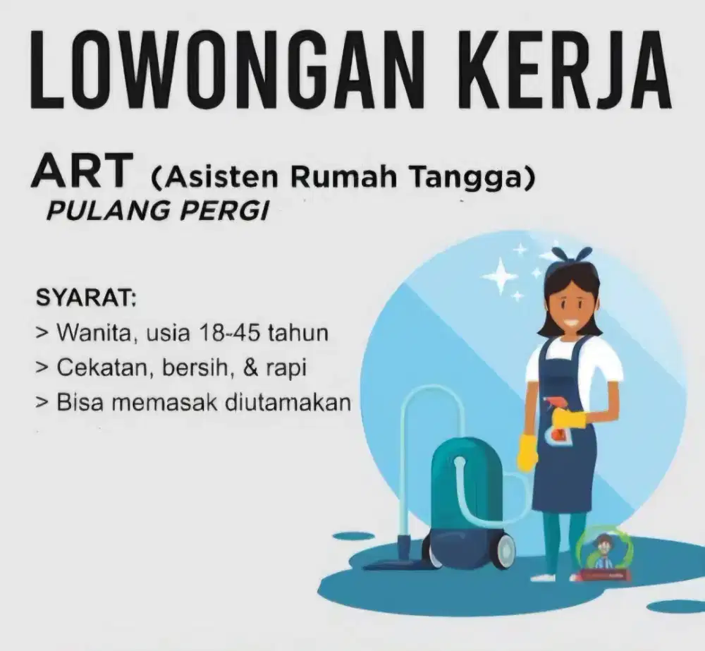 Dicari ART Pulang Pergi Daerah Mauk Tegal Kunir Yanng Bisa Masak