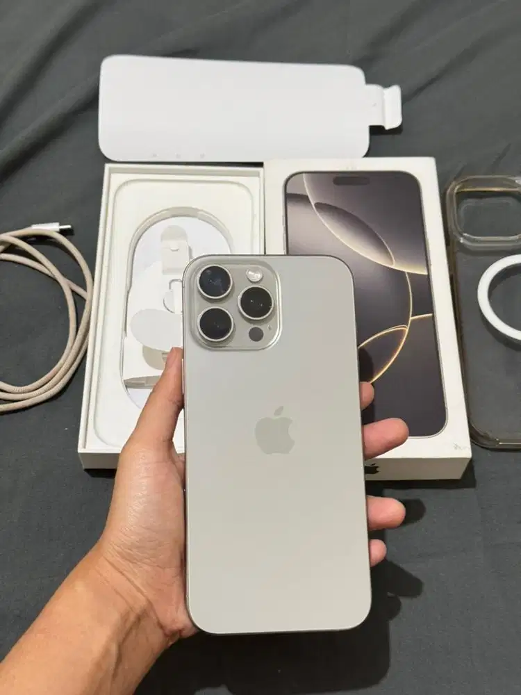 iphone 16 PROMAX 256gb Beacukai mulus