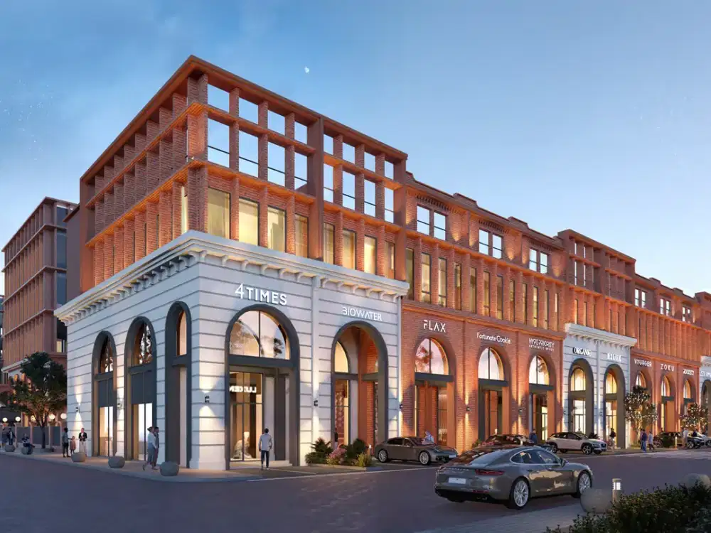 Dijual Rukan THAMRIN AVENUE & PARADISE AVENUE CBD BEACHWALK PIK2 Kosambi Tangerang Banten