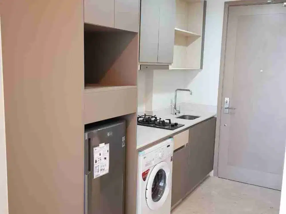 DISEWA APARTEMEN GOLD COAST STUDIO SEMI FURNISH