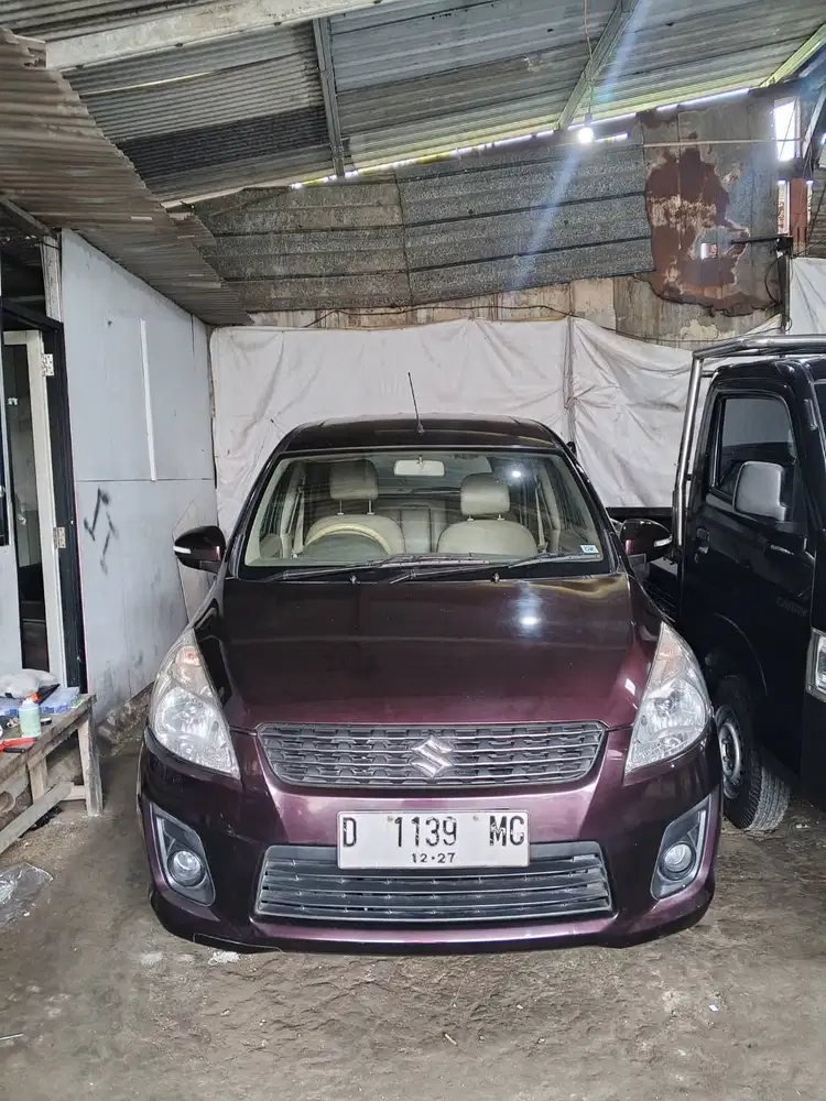 Suzuki Ertiga GX mt 2012 burgundy