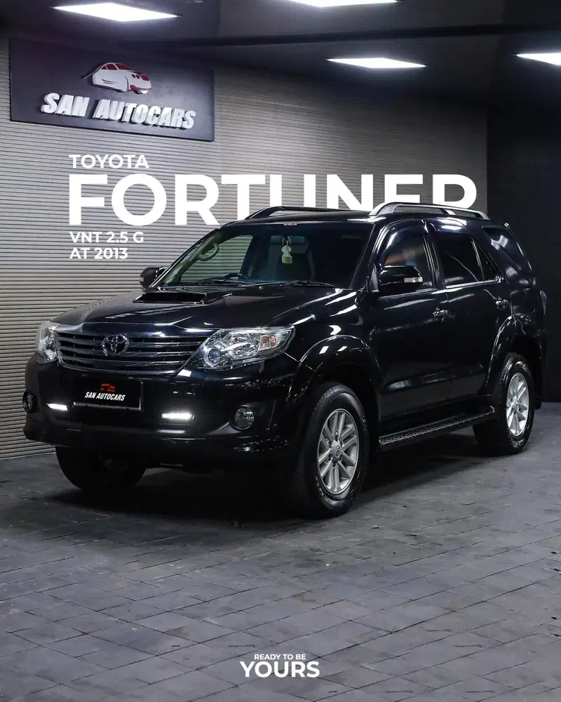 ( DP 75JT ) FORTUNER VNT 2.5 G AT 2013 LOW KILOMETER ISTIMEWA